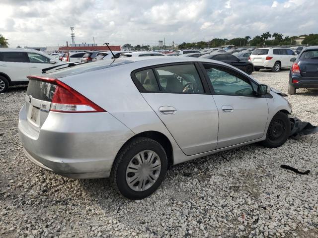 JHMZE2H53AS013981 - 2010 HONDA INSIGHT LX SILVER photo 3