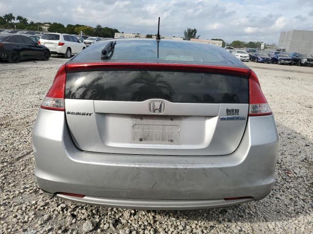 JHMZE2H53AS013981 - 2010 HONDA INSIGHT LX SILVER photo 6