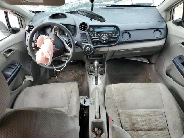 JHMZE2H53AS013981 - 2010 HONDA INSIGHT LX SILVER photo 8