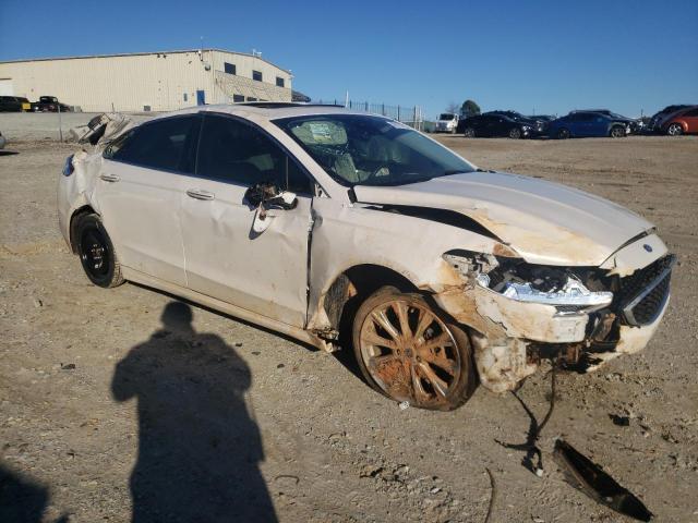 3FA6P0K99HR266541 - 2017 FORD FUSION TITANIUM WHITE photo 4