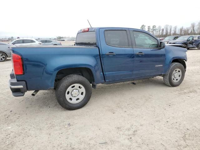 1GCGSBEA7K1127086 - 2019 CHEVROLET COLORADO BLUE photo 3