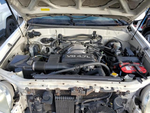 5TDZT38A01S045886 - 2001 TOYOTA SEQUOIA LI WHITE photo 12