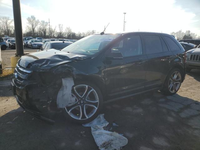 2FMDK4AK9EBB31674 - 2014 FORD EDGE SPORT BLACK photo 1