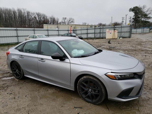 2HGFE2F51NH553240 - 2022 HONDA CIVIC SPORT 灰色 照片 4