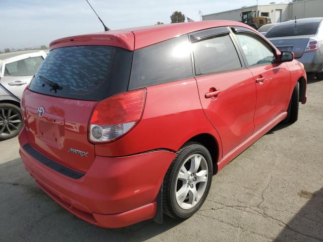 2T1KR32EX4C228057 - 2004 TOYOTA COROLLA MA XR RED photo 3