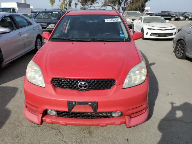 2T1KR32EX4C228057 - 2004 TOYOTA COROLLA MA XR RED photo 5