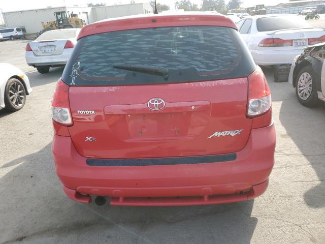 2T1KR32EX4C228057 - 2004 TOYOTA COROLLA MA XR RED photo 6