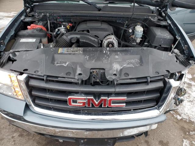 1GTEK14018Z240245 - 2008 GMC SIERRA K1500 BLUE photo 11