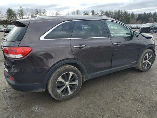 5XYPHDA52HG314831 - 2017 KIA SORENTO EX BROWN photo 3