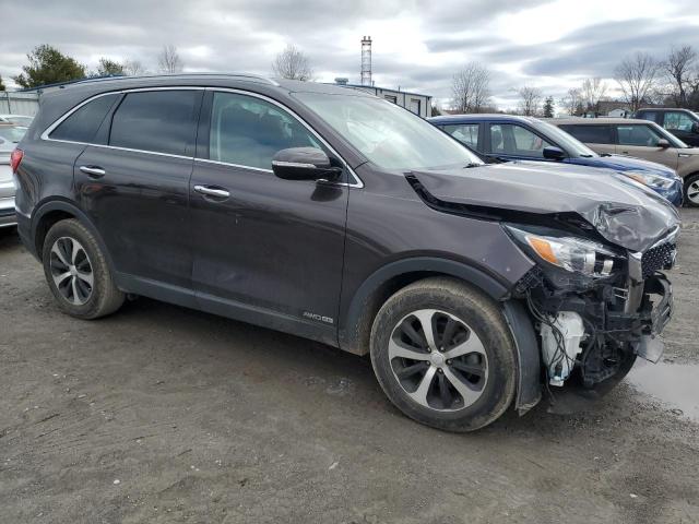 5XYPHDA52HG314831 - 2017 KIA SORENTO EX BROWN photo 4