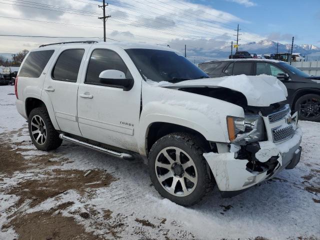 1GNUKBE05AR269289 - 2010 CHEVROLET TAHOE K1500 LT WHITE photo 4