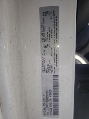 3C6FRVJG0ME502925 - 2021 RAM PROMASTER 3500 HIGH თეთრი ფოტო 12