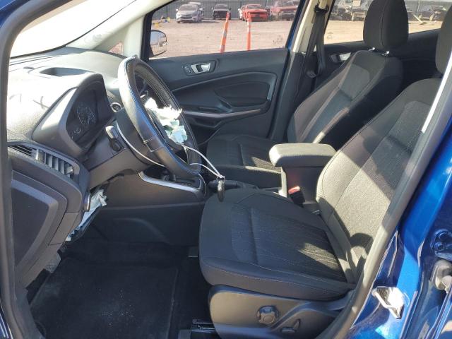MAJ6S3GL0LC389768 - 2020 FORD ECOSPORT SE BLUE photo 7