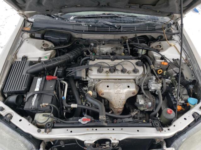 1HGCG5655WA254462 - 1998 HONDA ACCORD EX SILVER photo 11