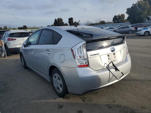 JTDKN3DUXA1142070 - 2010 TOYOTA PRIUS SILVER photo 2