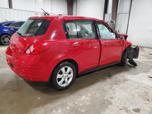 3N1BC13E67L457201 - 2007 NISSAN VERSA S RED photo 3