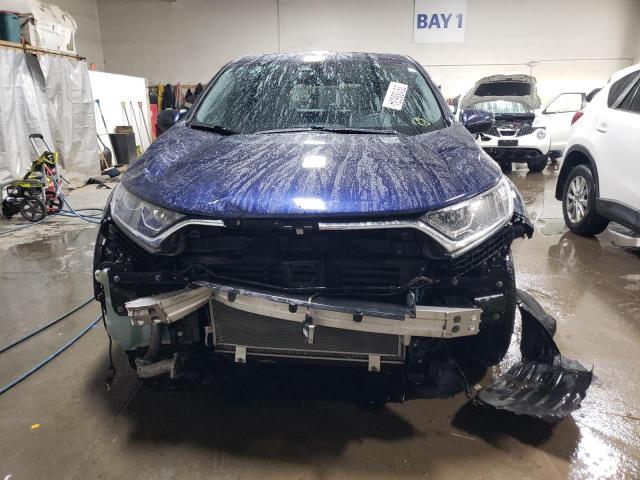 5J6RW2H55KL018443 - 2019 HONDA CR-V EX BLUE photo 5