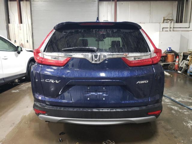 5J6RW2H55KL018443 - 2019 HONDA CR-V EX BLUE photo 6