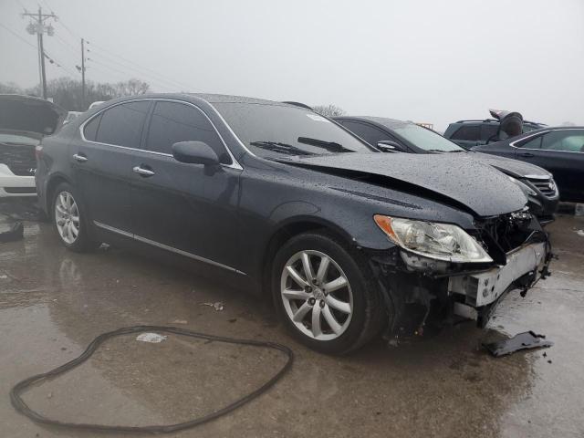 JTHBL46F675049704 - 2007 LEXUS LS 460 BLACK photo 4