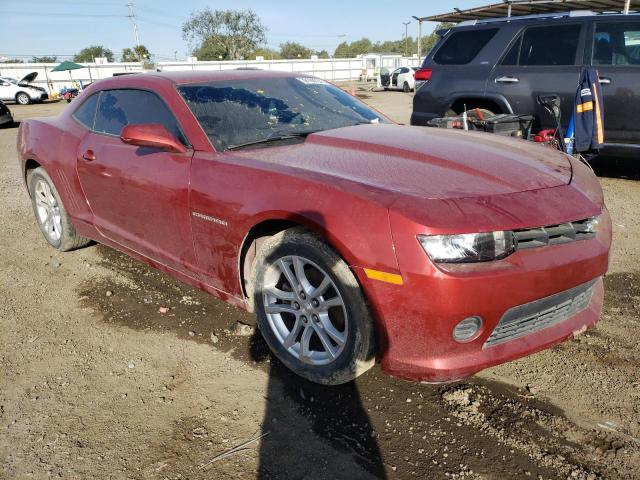 2G1FB1E35F9246790 - 2015 CHEVROLET CAMARO LS BURGUNDY photo 4