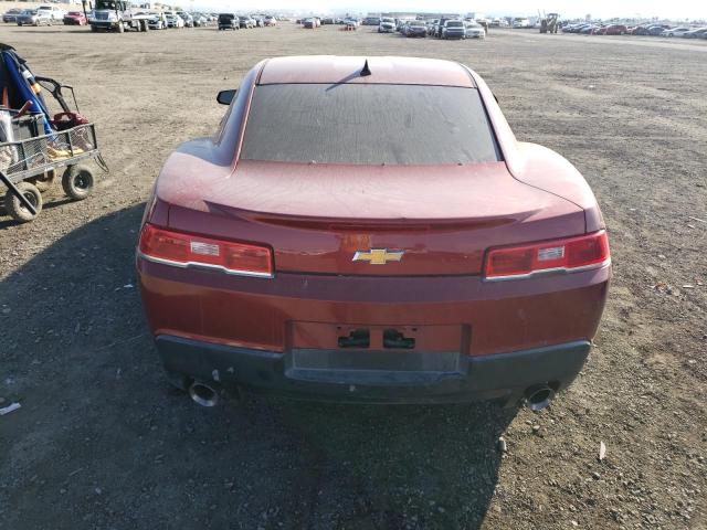 2G1FB1E35F9246790 - 2015 CHEVROLET CAMARO LS BURGUNDY photo 6