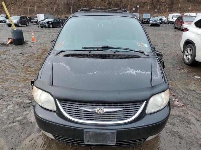 2C8GP64L84R522676 - 2004 CHRYSLER TOWN & COU LIMITED BLACK photo 5