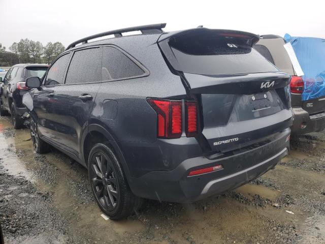 5XYRHDLF9PG188559 - 2023 KIA SORENTO EX GRAY photo 2