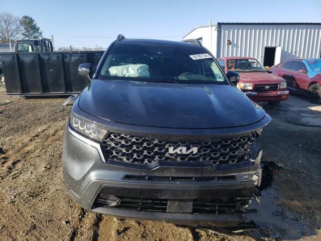 5XYRHDLF9PG188559 - 2023 KIA SORENTO EX GRAY photo 5