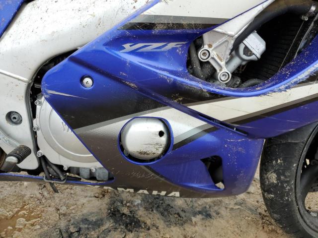 JYARJ10Y57A000396 - 2007 YAMAHA YZF600 R BLUE photo 7