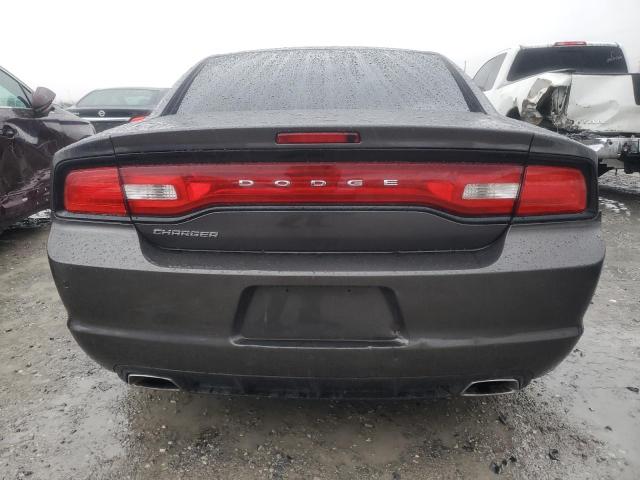 2C3CDXBG7EH366579 - 2014 DODGE CHARGER SE GRAY photo 6