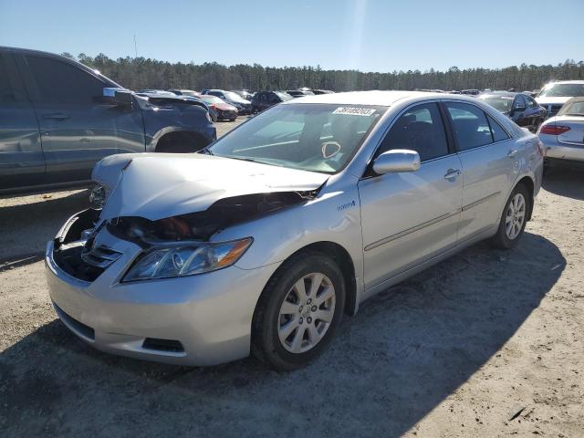 4T1BB46K69U089786 - 2009 TOYOTA CAMRY HYBRID SILVER photo 1