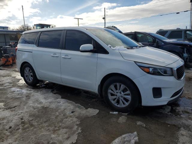 KNDMA5C18G6207193 - 2016 KIA SEDONA L WHITE photo 4