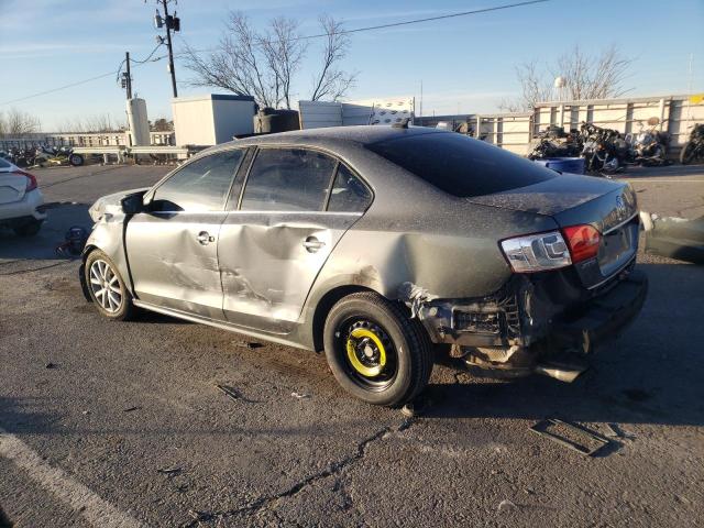 3VWD07AJ5EM364644 - 2014 VOLKSWAGEN JETTA SE GRAY photo 2