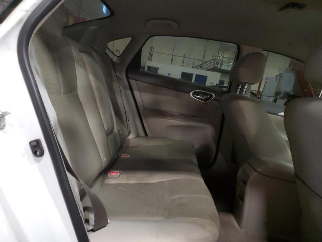 3N1AB7AP0EY269683 - 2014 NISSAN SENTRA S WHITE photo 10