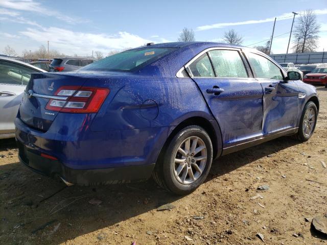 1FAHP2D81EG137673 - 2014 FORD TAURUS SE BLUE photo 3