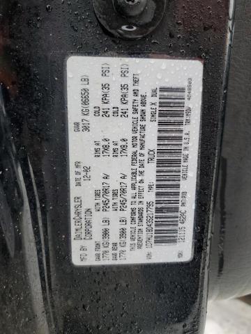 1D7HU18D43S217795 - 2003 DODGE RAM 1500 ST BLACK photo 12