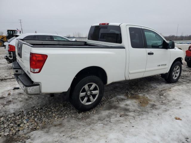 1N6AA0CC5BN307657 - 2011 NISSAN TITAN S WHITE photo 3