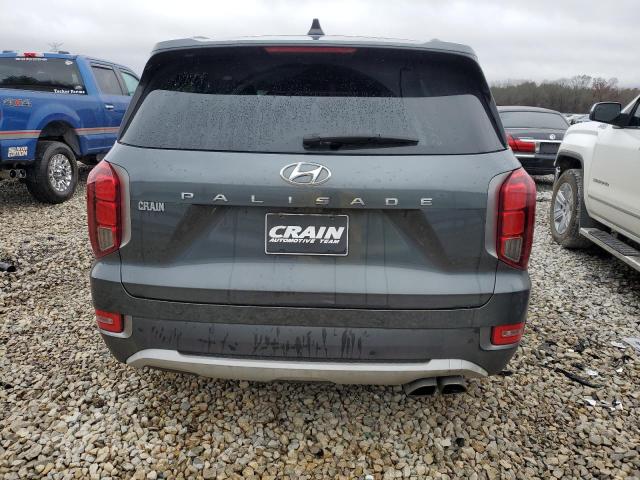 KM8R44HE4LU031294 - 2020 HYUNDAI PALISADE SEL GRAY photo 6