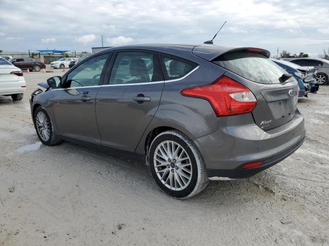 1FAHP3M20CL232067 - 2012 FORD FOCUS SEL GRAY photo 2