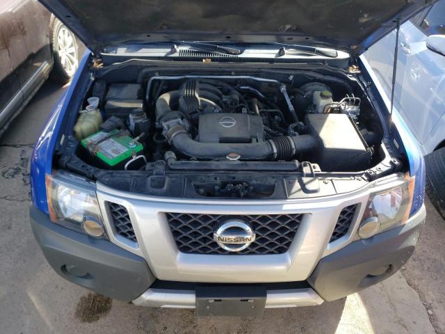 5N1AN0NW0FN662333 - 2015 NISSAN XTERRA X BLUE photo 12