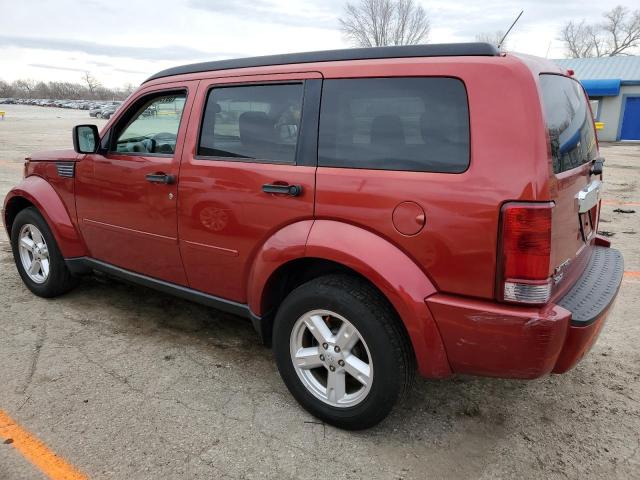 1D8GT58K67W527543 - 2007 DODGE NITRO SLT BURGUNDY photo 2