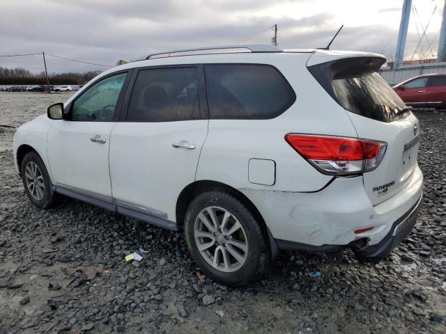 5N1AR2MM9DC623653 - 2013 NISSAN PATHFINDER S WHITE photo 2