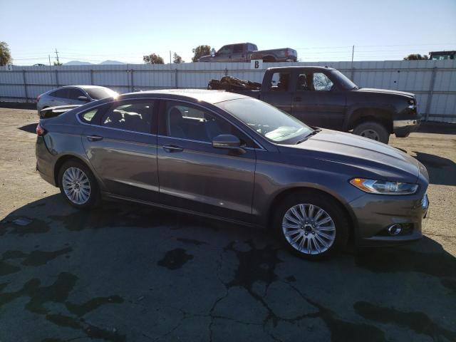 3FA6P0SU2ER343881 - 2014 FORD FUSION TITANIUM PHEV GRAY photo 4