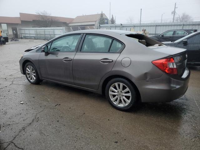 19XFB2F93CE044690 - 2012 HONDA CIVIC EXL GRAY photo 2