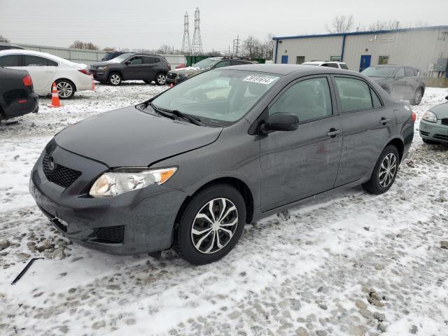 JTDBL40E499077515 - 2009 TOYOTA COROLLA BASE GRAY photo 1