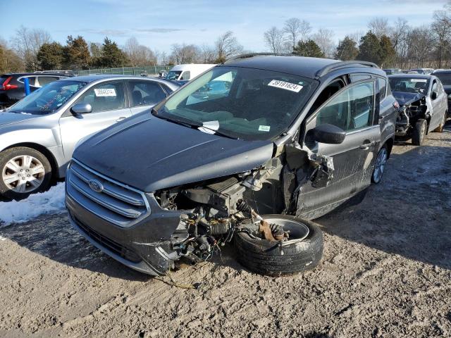 1FMCU9GD0JUB53594 - 2018 FORD ESCAPE SE GRAY photo 1