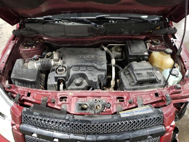 2CNDL53F686306351 - 2008 CHEVROLET EQUINOX LT MAROON photo 11