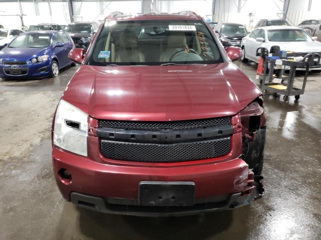 2CNDL53F686306351 - 2008 CHEVROLET EQUINOX LT MAROON photo 5