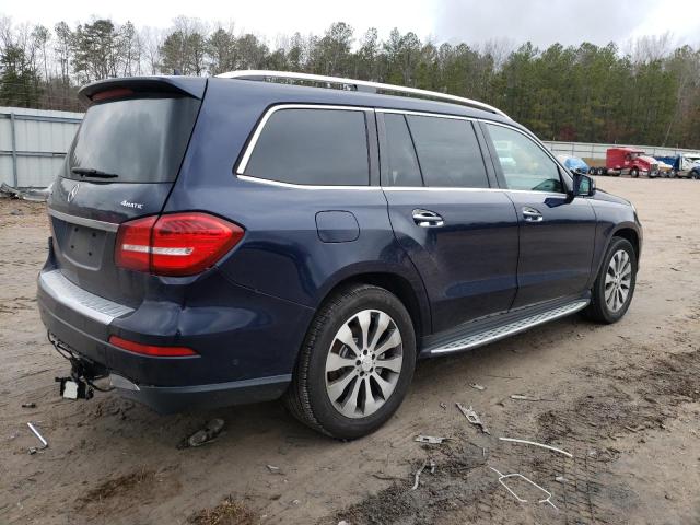 4JGDF6EE3HA875582 - 2017 MERCEDES-BENZ GLS 450 4MATIC BLUE photo 3