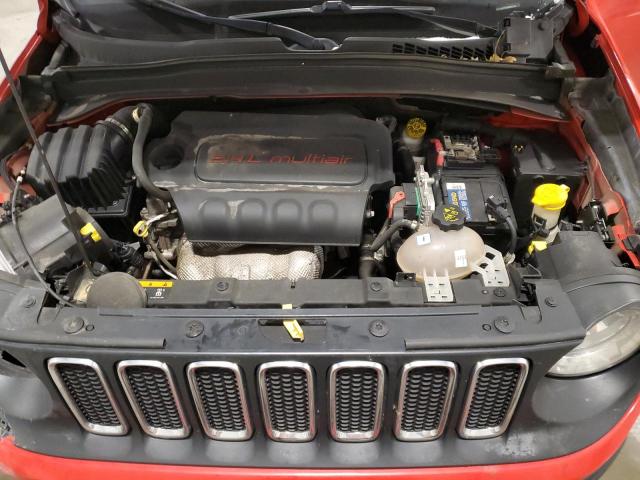 ZACCJBAT0GPE07304 - 2016 JEEP RENEGADE SPORT RED photo 11